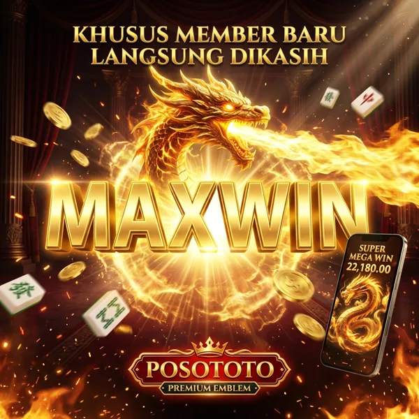 POSOTOTO Bonus Member Baru 100%